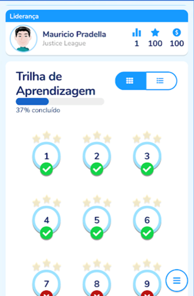 App de treinamento CX — Trilha de Aprendizagem